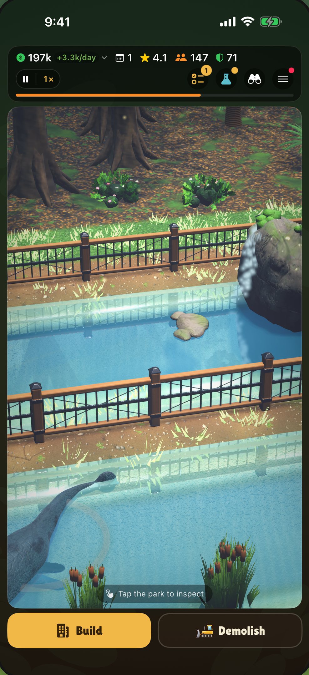 Lagoons full of sea monsters